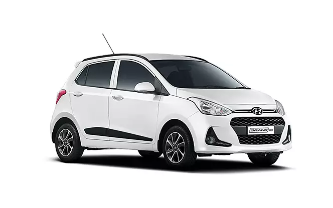 Rent i10 Grand in Kannur for budget friendly and comfortable self drive experience